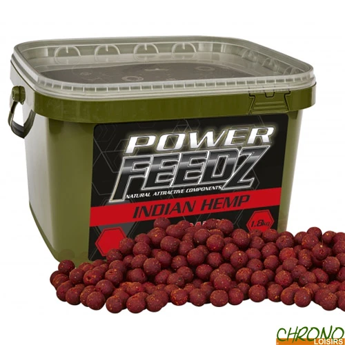 Bouillettes Starbaits Power Feedz Indian Hemp 20mm 1.8kg 3 Bouillettes Starbaits Power Feedz Indian Hemp 20mm 1.8kg