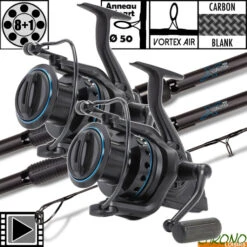 Ensemble Nash X325 50mm 12' 3.25lbs LR8000 (les 2)