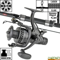 Ensemble Carp Zoom Mesh Pro 12' 3.5lbs Ghost 6000 BBC