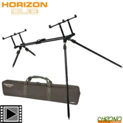 Rod Pod Fox Horizon Duo 3 Cannes + Jeu De Pieds Longs 36”