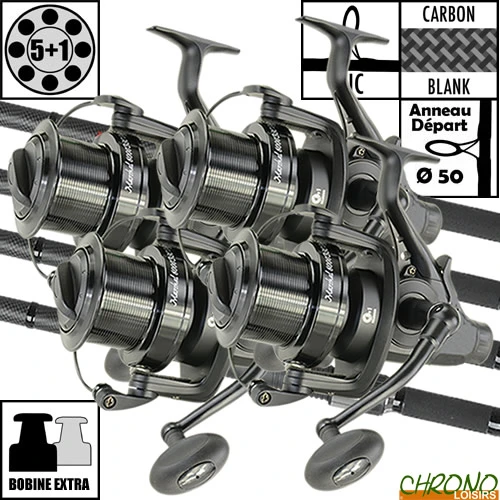 Ensemble Carp Zoom Mesh Pro 13' 3.5lbs Marshall 8000 BBC (les 4) 3 Ensemble Carp Zoom Mesh Pro 13' 3.5lbs Marshall 8000 BBC (les 4)