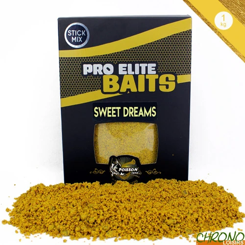 Stick Mix Pro Elite Baits Gold Sweet Dreams 1kg 3 Stick Mix Pro Elite Baits Gold Sweet Dreams 1kg