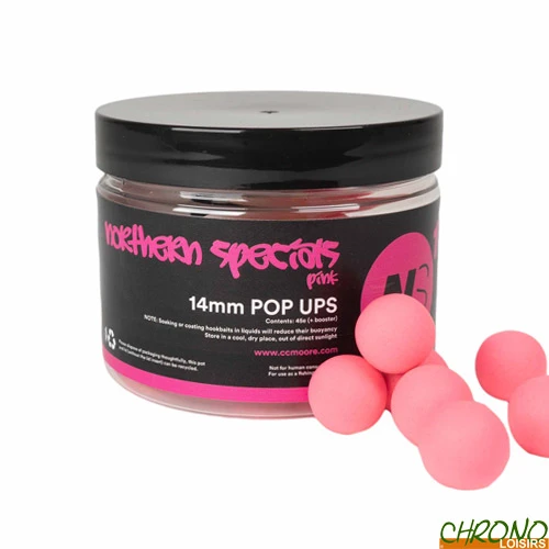 Pop Ups CC Moore NS1 Pink 14mm (par 35) 3 Pop Ups CC Moore NS1 Pink 14mm (par 35)