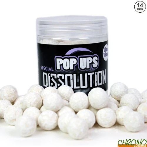 Pop Ups Pro Elite Baits Dissolution Crab Machine White 14mm 250ml 3 Pop Ups Pro Elite Baits Dissolution Crab Machine White 14mm 250ml