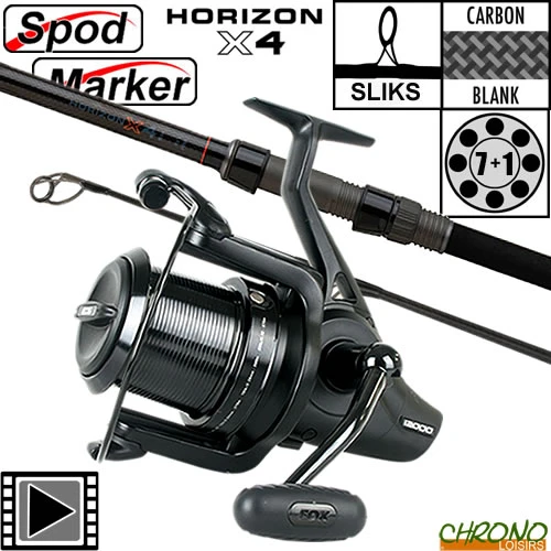 Ensemble Fox Horizon X4 Spod & Marker 12' EOS 12000 -Fox || Mainline || Daiwa Soldes 54e2484b3b3dbf311db5f68706ac5f2e129cf61b esc11505G1