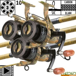 Ensemble Prowess Nightfall Camou 10' 3lbs Kamrunner 6003 (les 3)