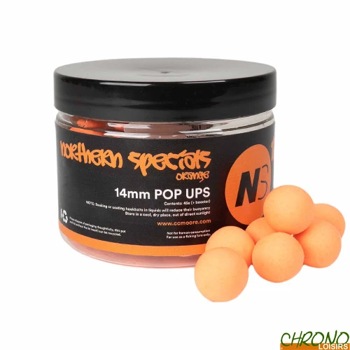 Pop Ups CC Moore NS1 Orange 14mm (par 35) 3 Pop Ups CC Moore NS1 Orange 14mm (par 35)