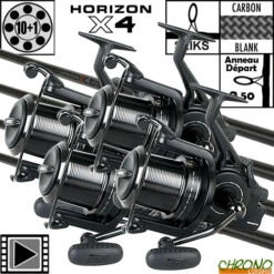 Ensemble Fox Horizon X4 50mm 12' 3.5lbs EOS 12000 FS (les 4)