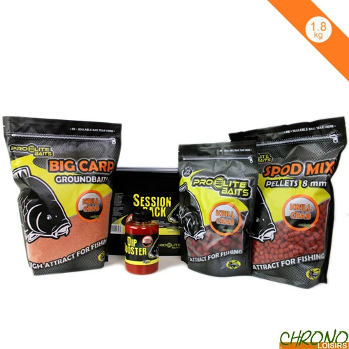 Pack Session Pro Elite Baits Classic Krill & Crab 3 Pack Session Pro Elite Baits Classic Krill & Crab