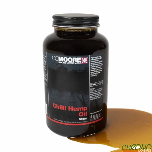 Attractant CC Moore Chilli Hemp Oil 500ml 3 Attractant CC Moore Chilli Hemp Oil 500ml