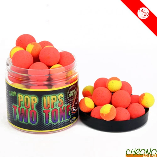 Pop Ups Pro Elite Baits Fluoro Two Tone Robin Red 14/20mm 200ml 3 Pop Ups Pro Elite Baits Fluoro Two Tone Robin Red 14/20mm 200ml