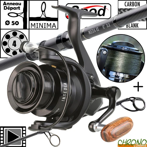 Ensemble Prowess Insedia RS Spod 12' 5lbs + Tresse -Fox || Mainline || Daiwa Soldes 981662e8807c7992da94029348d3370d5e0981e6 esc16508