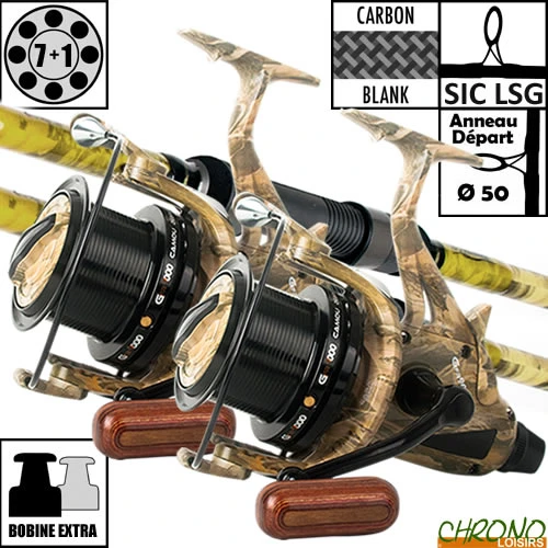 Ensemble Carp Design Slim Fighter Camo 13' 3.5lbs GFR9000 (les 2) 3 Ensemble Carp Design Slim Fighter Camo 13' 3.5lbs GFR9000 (les 2)