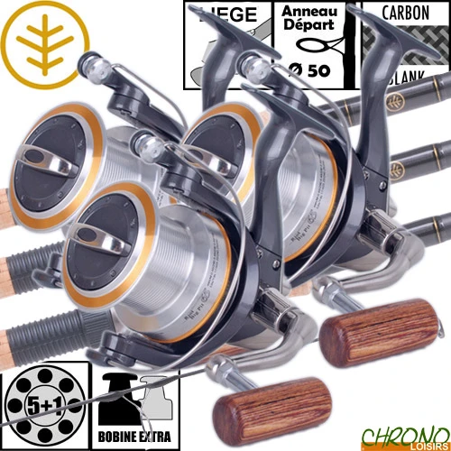 Ensemble Wychwood Extremis 12' Full Cork 65 (les 3) 3 Ensemble Wychwood Extremis 12' Full Cork 65 (les 3)