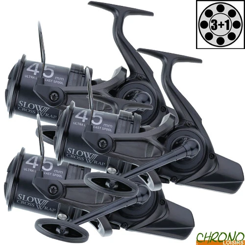Moulinet Daiwa Crosscast Carp 45 (les 3) 3 Moulinet Daiwa Crosscast Carp 45 (les 3)