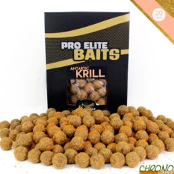 Bouillettes Pro Elite Baits Gold Antartic Krill 20mm 1kg