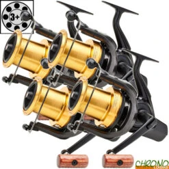 Moulinet Daiwa Crosscast Carp 45 SCW Gold (les 4)