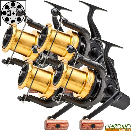 Moulinet Daiwa Crosscast Carp 45 SCW Gold (les 4) 3 Moulinet Daiwa Crosscast Carp 45 SCW Gold (les 4)