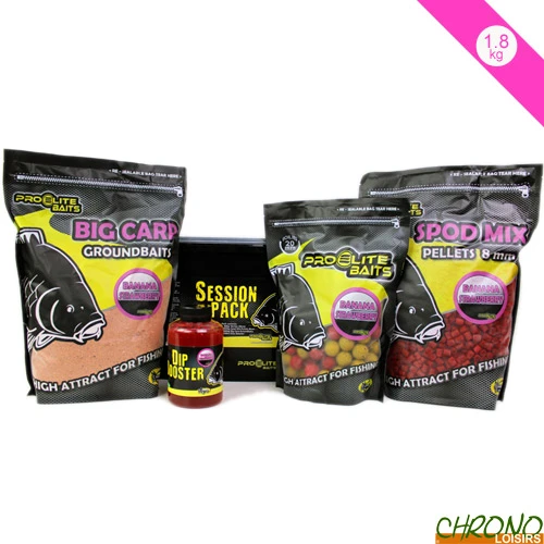 Pack Session Pro Elite Baits Classic Banana & Strawberry 3 Pack Session Pro Elite Baits Classic Banana & Strawberry