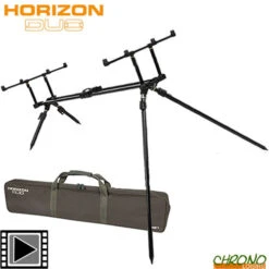 Rod Pod Fox Horizon Duo 4 Cannes + Jeu De Pieds Longs 36"