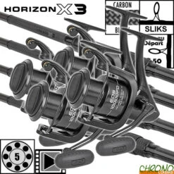 Ensemble Fox Horizon X3 12' 3.5lbs EOS 10000 FD (les 4)