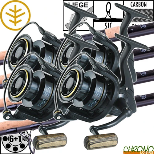 Ensemble Wychwood Riot 10' Full Slim Cork 55S (les 4) 3 Ensemble Wychwood Riot 10' Full Slim Cork 55S (les 4)